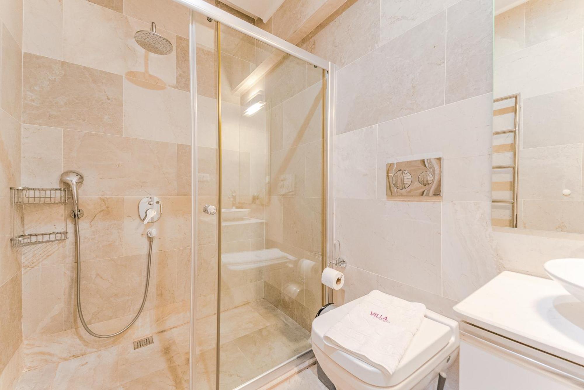 Luxus Villa Skyla mit 5 Schlafzimmern&Meer-Blick Kaş Exterior foto